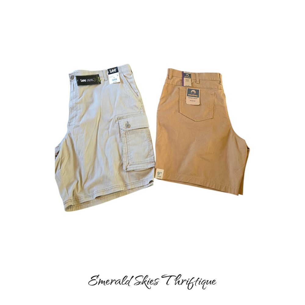 Mens shorts lot size 44, Lee and  brahma. Nwt. Free shipping